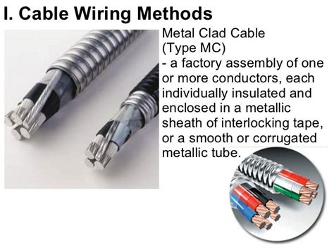 box for metallic sheathed cable|difference between mc and bx.